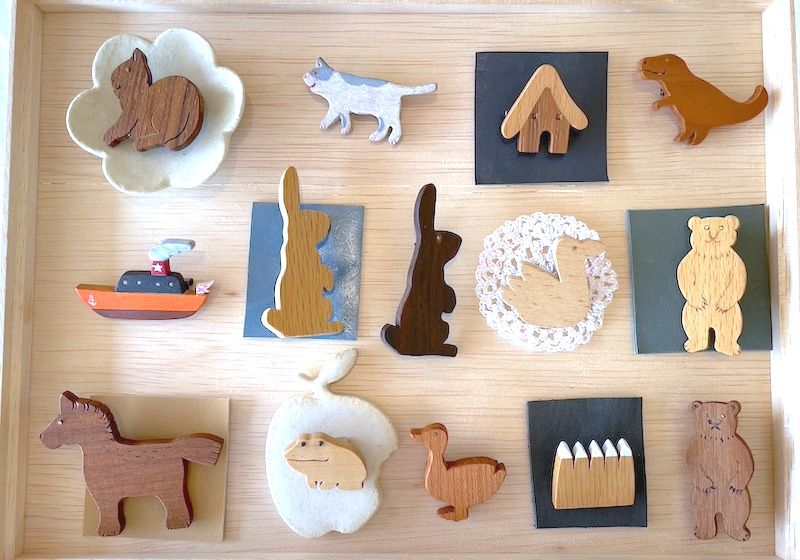 木村藤一さんのブローチ